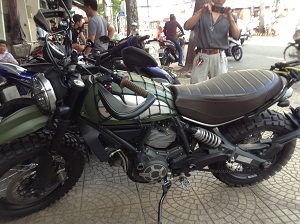 Yên xe máy dòng Ducati thể thao 6300 cc